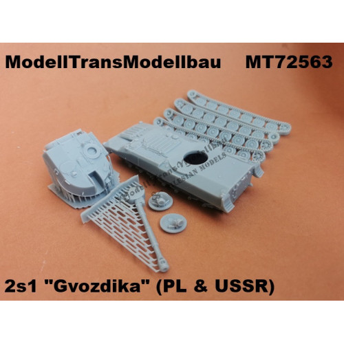 2S1 "Gvozdika" SPG (PL+USSR)
