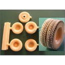 Wheels for Opel Blitz & Blitz Bus - road pattern (Roden)