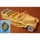 Correkt wheels (Continental tires) and equipment foe SdKfz 7 (Revell)