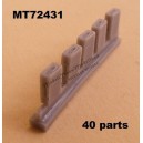 Ammoboxes for 2 cm Flak 30/38. 40 parts.