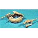 Urdan cuppola for M48 & M60 (3 sets) with MGs