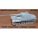 Jap. Tank destoyer "CHI-RI". Jagdtiger Concept.