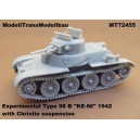 Experimental Type 98 B "KE-NI" (1942) with Christie suspension.