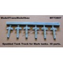 Spudded Tank Track for Mark tanks.