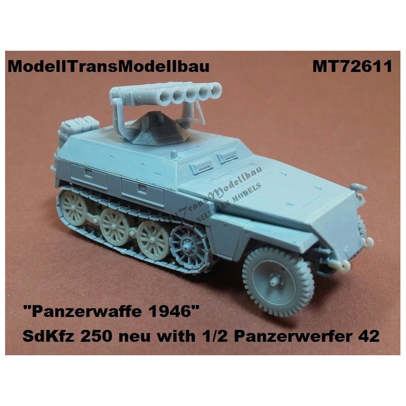 SdKfz 250 neu with 1/2 Panzerwerfer 42. Panzerwaffe'46.