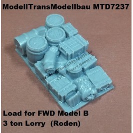 Load for FWD Model B. 3 ton Lorry.