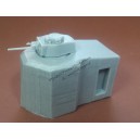 Tobruk Ringstand with Pz.38 turret.